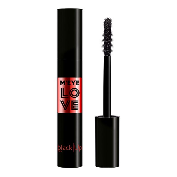 M'Eye Love - Mascara Waterproof Volume et courbe, BLACK UP