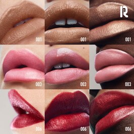 Rouge Rabanne Famous Lipcolor - Rouge à lèvres métallique hydratant