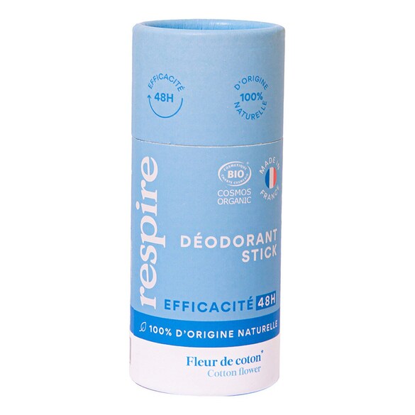 Déodorant stick - Fleur de Coton, RESPIRE