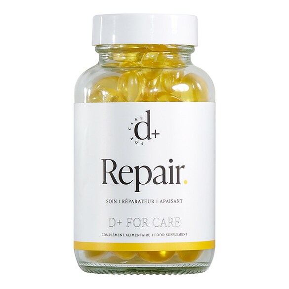 Repair Soin réparateur 3 mois - Compléments alimentaires, D+ FOR CARE