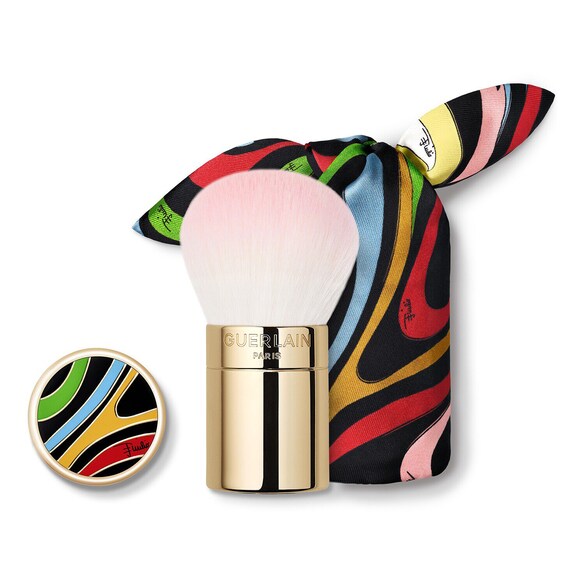Météorites Marmo Swirl Brush - Pinceau poudre Édition limitée, GUERLAIN