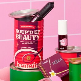 Soup'd Up Beauty - Le coffret de Noël  bronzer, blush joues & lèvres et mascara
