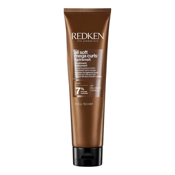 All Soft Mega Curls - Soin sans rincage pour cheveux très secs, bouclés à crépus, REDKEN