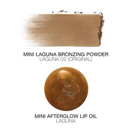 Mini Laguna Bronzer & Lip Oil Duo - Poudre Bronzante et Huile À Lèvres
