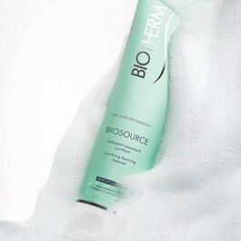 Biosource - Mousse nettoyante exfoliante et tonifiante