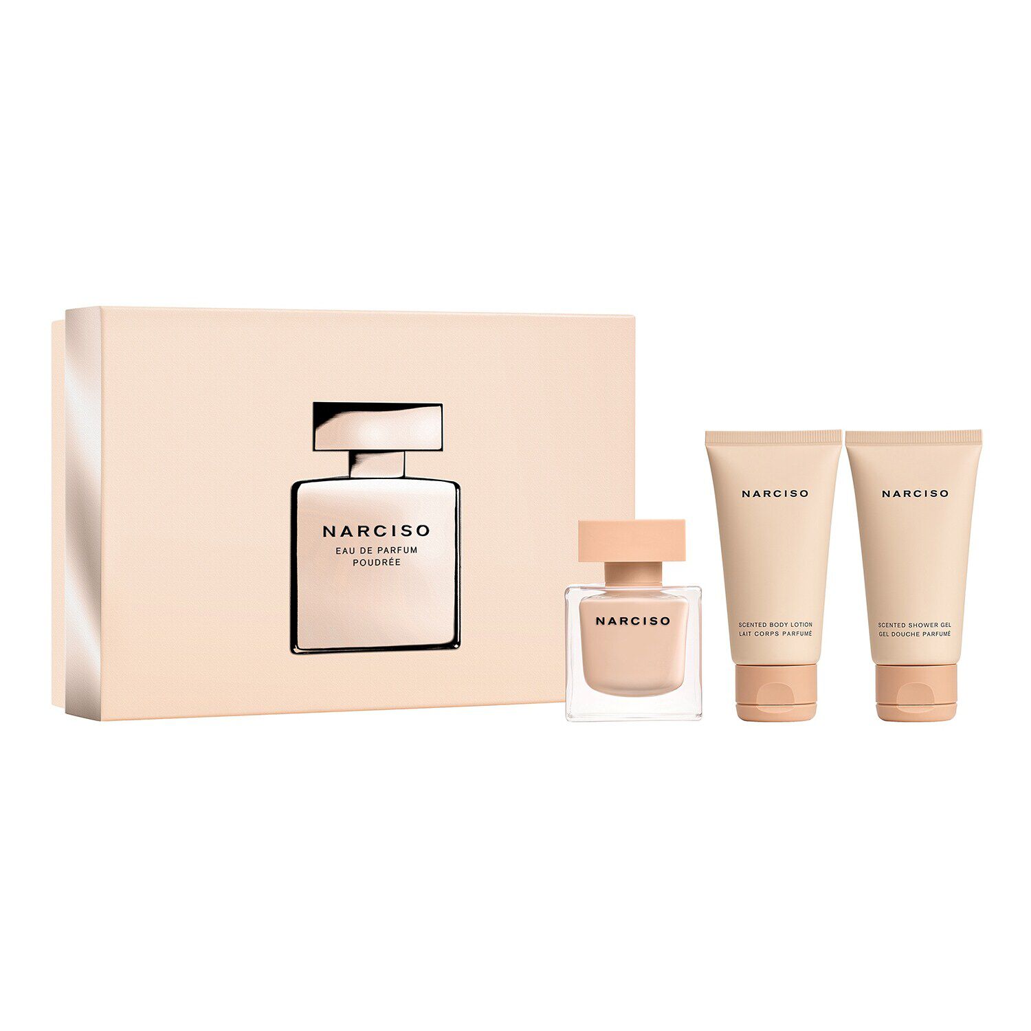 Narciso Poudr e Coffret Cadeau Eau de Parfum et Lait pour le