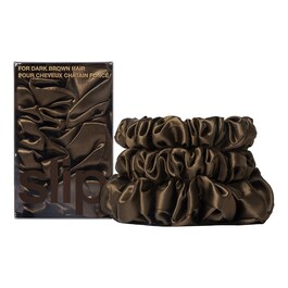 Back to basics - Chouchous Pure Soie Pour cheveux Châtain Foncé