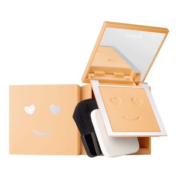Hello Happy powder Fond de teint poudre duo de couvrance de BENEFIT COSMETICS ≡ SEPHORA