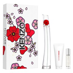 FLOWER BY KENZO - Coffret Cadeau Eau de Parfum et Soin pour Femme, KENZO