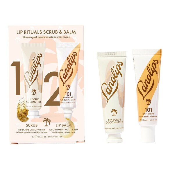 Lip Rituals Scrub & Balm Coconutter - Lip Care, LANOLIPS