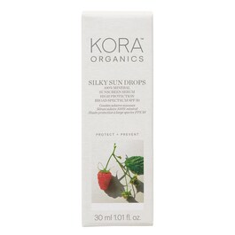 Silky Sun Drops 100% Mineral Sunscreen - SPF 30 Serum pour le visage 