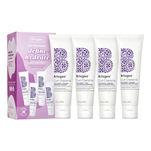 Curl CharismaMC - Mini soins pour cheveux définis et hydratés , BRIOGEO