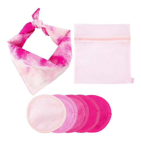 Kit de 5 serviettes démaquillantes réutilisables, MAKE UP ERASER