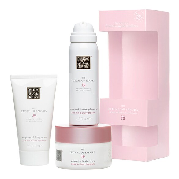 TRY ME SET SAKURA COFFRET DÉCOUVERTE - Coffret corps et bain de RITUALS ≡  SEPHORA