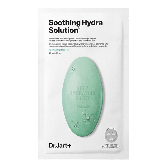 dermask water jet soothing hydra solution - masque tissu apaisant visage