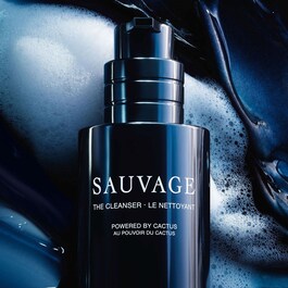 Sauvage Le Nettoyant - Nettoyant visage pour homme - Charbon noir et cactus