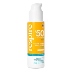 Crème Solaire Protectrice SPF 50 - Crème Solaire Visage et Corps, RESPIRE
