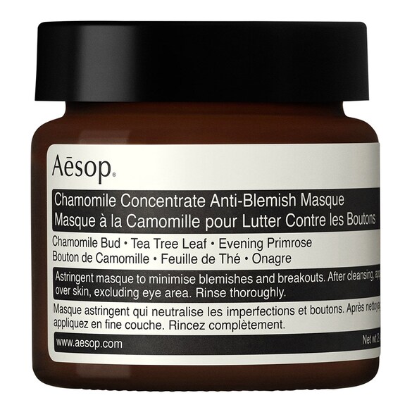 Masque à la Camomille pour Lutter Contre les Boutons - Masque visage à l'argile, AESOP