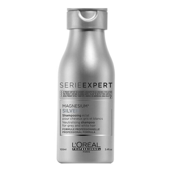 Silver Shampooing pour cheveux gris et blancs Format Voyage de L