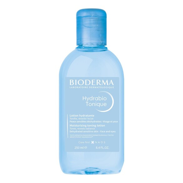Hydrabio Tonique - Lotion tonique visage et yeux peaux sensibles déshydratées, BIODERMA