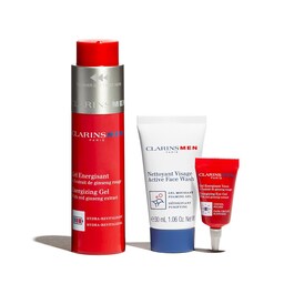 ClarinsMen Gel Energisant - Coffret Soins Hydratant Homme 