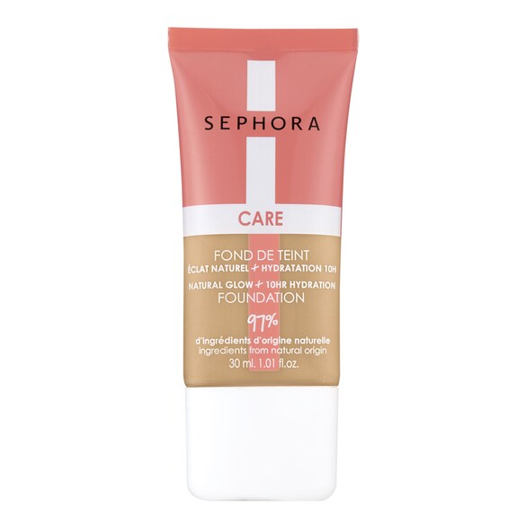Care Make-up - Fond de Teint éclat Naturel + Hydratation 10 h, SEPHORA COLLECTION