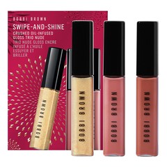 Swipe and Shine Crushed Oil Infused Gloss Trio - Trio de mini-gloss, BOBBI BROWN