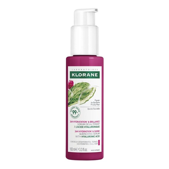 Figuier de Barbarie Sérum ultra-désaltérant 72h Hydratation brillance, KLORANE