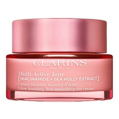 Multi-Active Jour - Crème lissante, booster d'éclat, peaux sèches, CLARINS