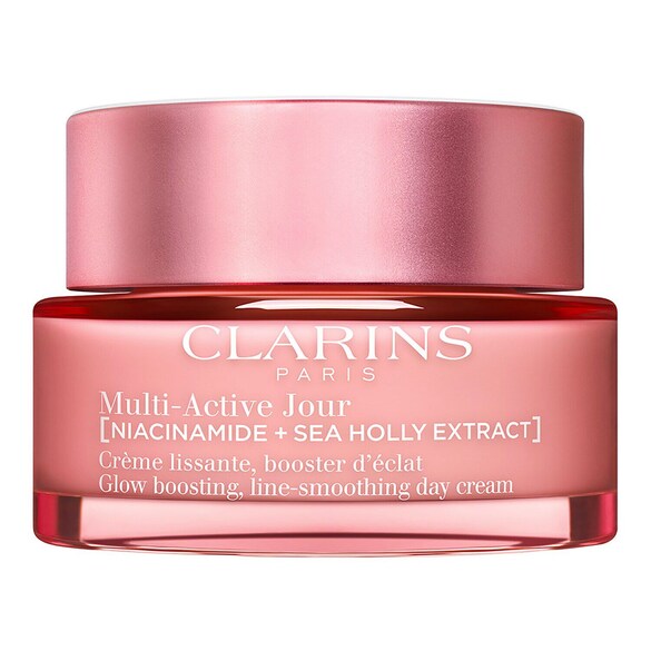 Multi-Active Jour - Crème lissante, booster d'éclat, peaux sèches, CLARINS