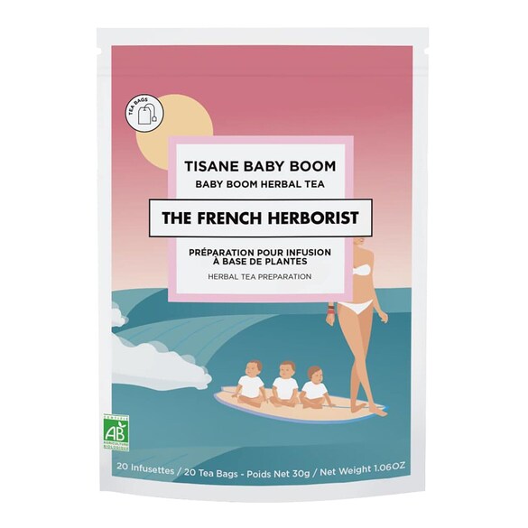 Tisane Baby Boom - Préparation Pour Infusion à Base de Plantes, THE FRENCH HERBORIST