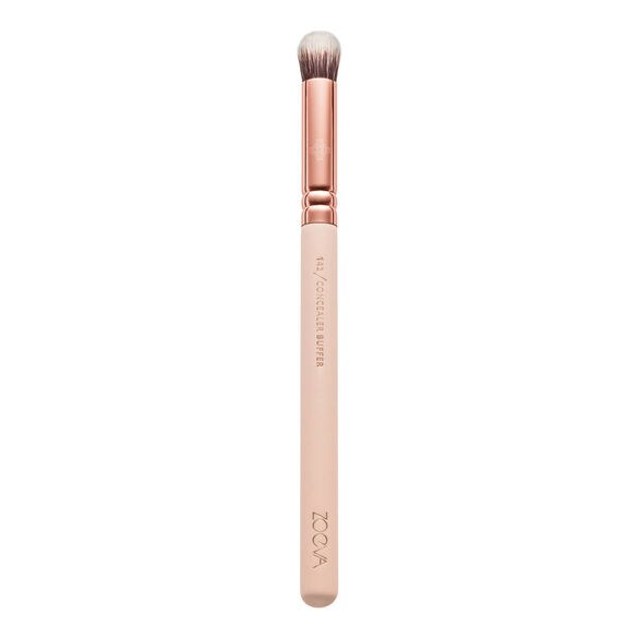 142 Concealer Buffer Rose Golden Pinceau anticerne et correcteur de