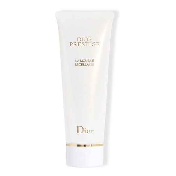 dior prestige la mousse micellaire - démaquillant visage texture mousse