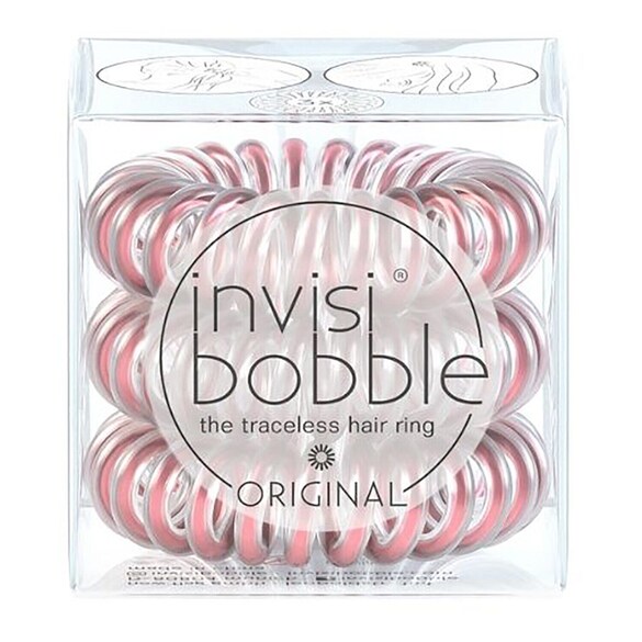ORIGINAL Bella Rosa Galaxy - Elastique pour cheveux, INVISIBOBBLE