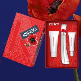 FLOWER BY KENZO - Coffret Eau de Parfum + Lait Corps + Crème pour les mains