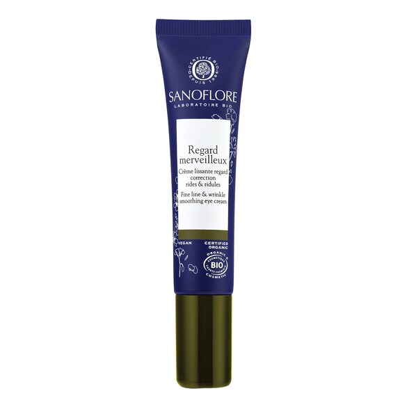 Merveilleuse - Contour des yeux hydratant et anti-rides, vegan et certifié bio, SANOFLORE