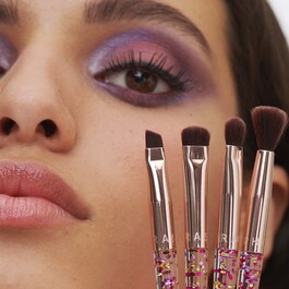 Glitter Brush Set - Kit De 4 Pinceaux Yeux