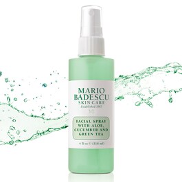 Spray visage à l'aloe vera, au concombre et au thé vert 