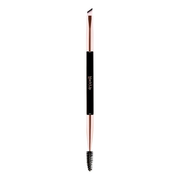 BRUSH08 - Pinceau à sourcils double embout, BLACK UP