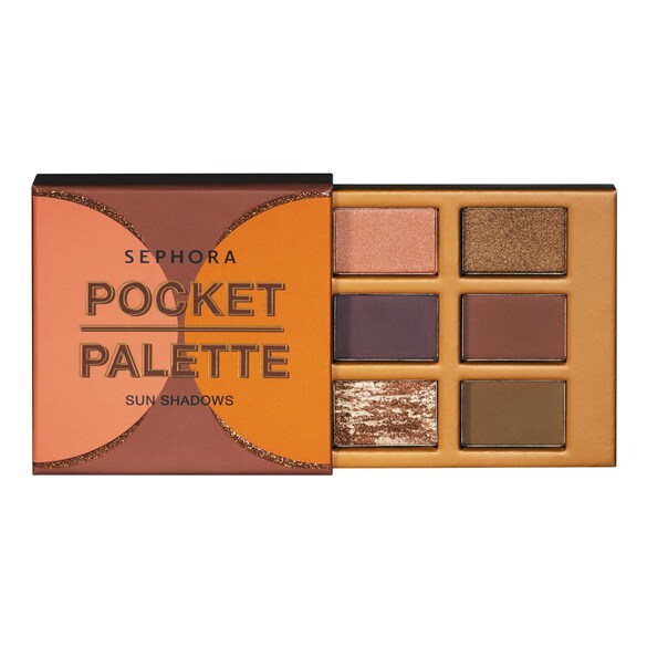 Pocket palette Sun Shadows - Palette de poche de 6 fards à paupières, SEPHORA COLLECTION
