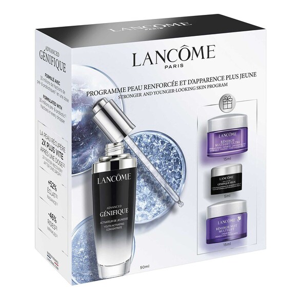 ADVANCED GÉNIFIQUE  - COFFRET ROUTINE ÉCLAT & JEUNESSE, LANCÔME