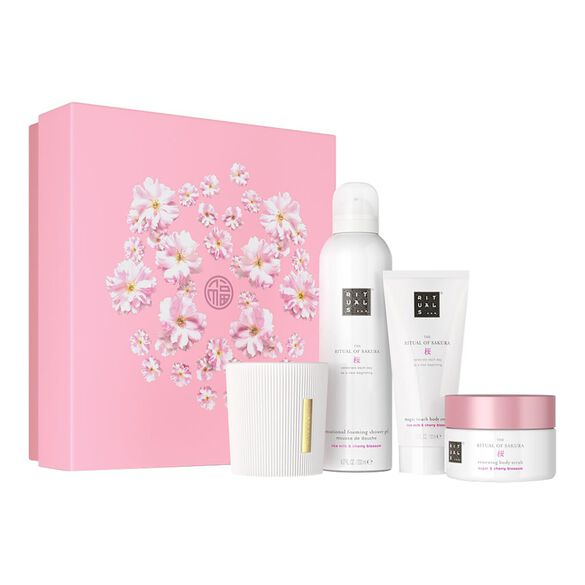 The Ritual of Sakura - Coffret M Corps & Bain - 200ml+100ml+125g+140g