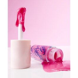 Huile à lèvres à la framboise - à l'acide hyaluronique et à la lanoline
