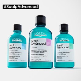 Serie Expert Scalp Advanced - Shampoing niacinamide dermo-régulateur apaisant 