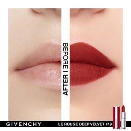 Le Rouge Deep Velvet - Rouge à lèvres fini mat poudré