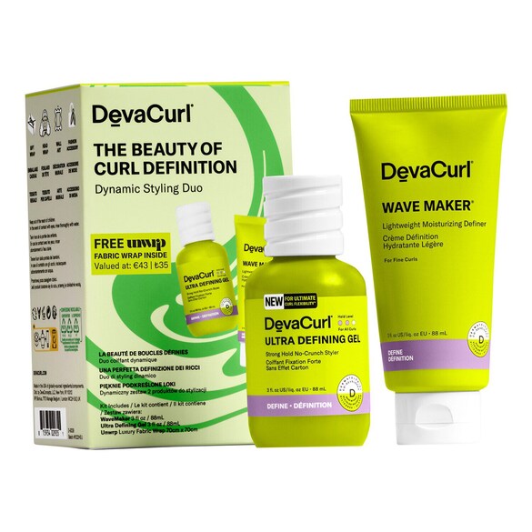 La beauté de boucles définies - Coffret soin cheveux, DEVACURL