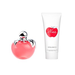 Nina de Nina Ricci  - Coffret eau de toilette et lait pour le corps 