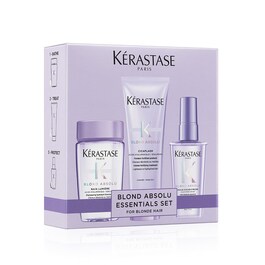 Blond Absolu - Coffret découverte routine shampoing, soin, huile, cheveux blonds