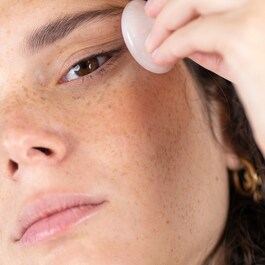 Mushroom Quartz - Accessoire de massage du contour des yeux