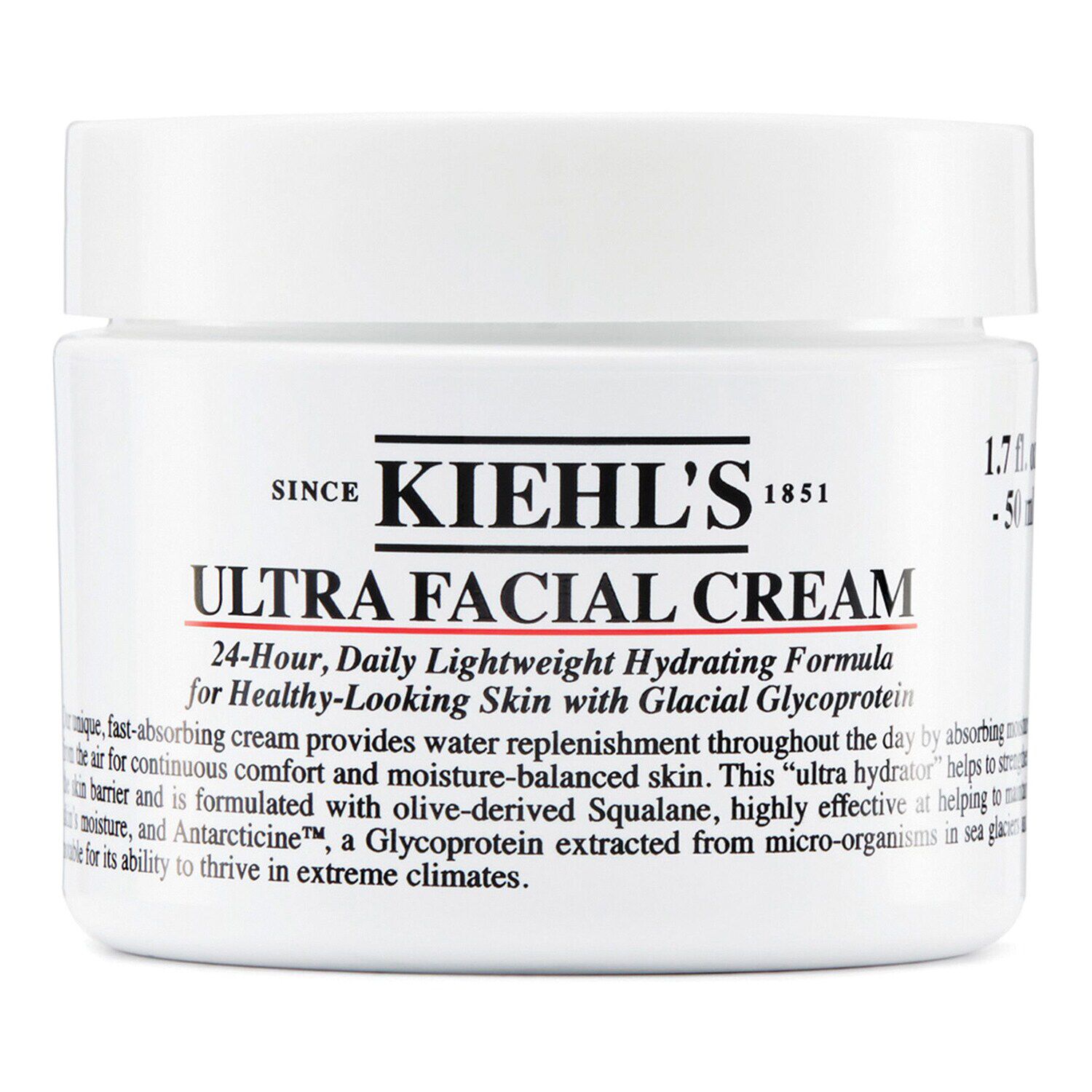 crème hydratante à la texture légère - ultra facial cream